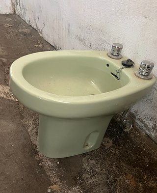 Bidé Roca Verde Oliva Cerámica