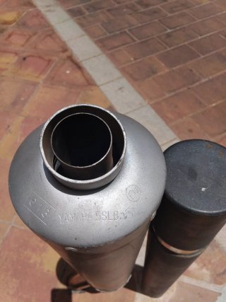Silencioso Yamaha R6 2005 Original