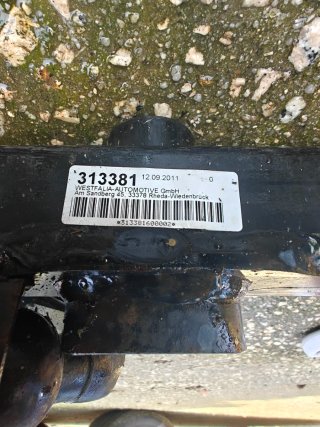 Gancho remolque Mercedes Viano / vito W639