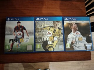 PS4 FIFA 15, 17, 18 - EA Sports