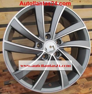 772 Juego 4 llantas skoda seat r049952
