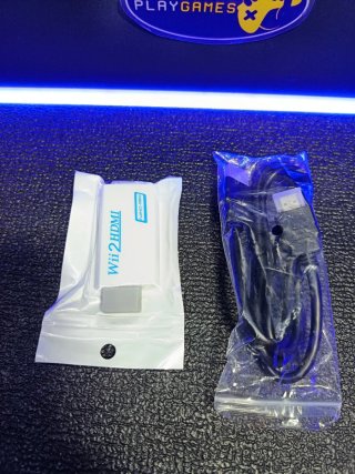 Adaptador Wii a HDMI + Cable HDMI
