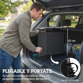 Set 2 Tumbonas Plegables con Reposacabezas