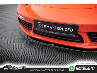 SPOILER / LIP DELANTERO V2 PARA PORSCHE 718 CAYMAN 982C 2016-