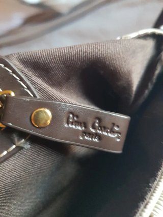 Bolso Pierre Cardin Beige y Marrón