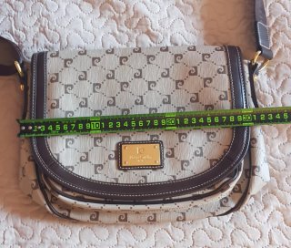 Bolso Pierre Cardin Beige y Marrón