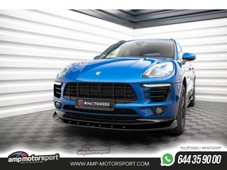 SPOILER / LIP DELANTERO V1 PARA PORSCHE MACAN MK1 2014-2018