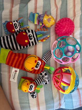 Lote Juguetes Bebé Estimulación Infantil