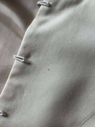 Traje crema elegante