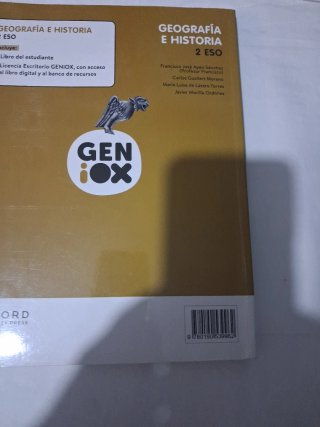 Geografía e historia, 2 ESO, Geniox