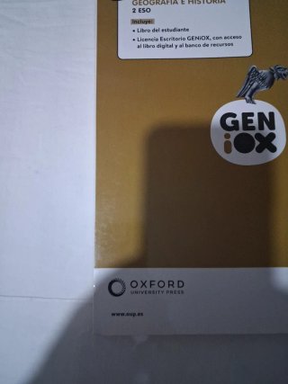 Geografía e historia, 2 ESO, Geniox