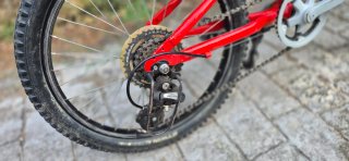Bicicleta Infantil Roja California