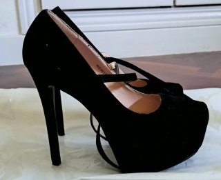 Zapatos de tacón alto con plataforma