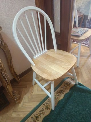 Sillas de cocina madera y metal