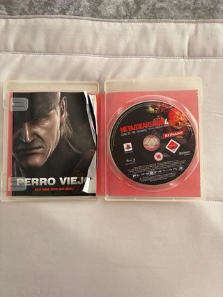 Metal Gear Solid 4 PS3 Konami
