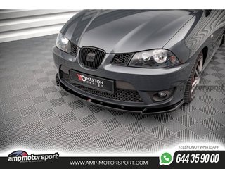 SPOILER / LIP DELANTERO V2 PARA SEAT IBIZA 6L CUPRA MK3 2004-2008