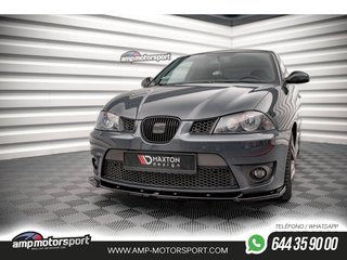 SPOILER / LIP DELANTERO V2 PARA SEAT IBIZA 6L CUPRA MK3 2004-2008