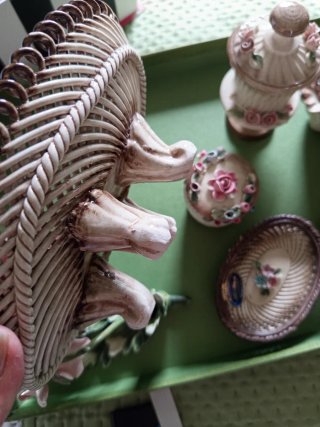 Lote Decoración Cerámica Capodimonte