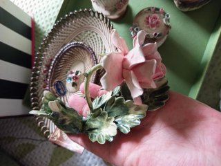 Lote Decoración Cerámica Capodimonte