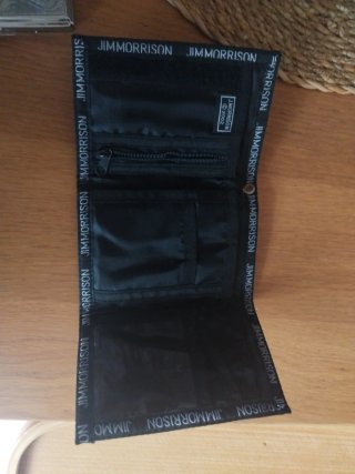 Cartera Jim Morrison Negra