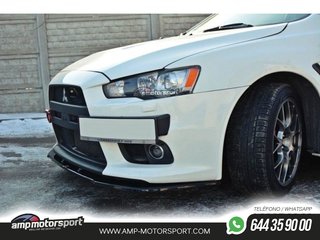SPOILER / LIP DELANTERO V1 PARA MITSUBISHI LANCER EVOLUTION X 2007-2015