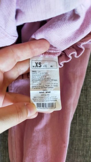 Camisa Crop Pana Rosa Pimkie