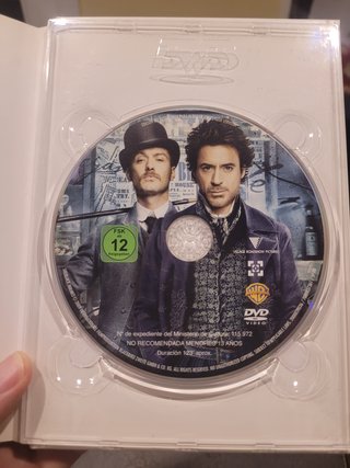 DVD Sherlock Holmes, ed. Titanium