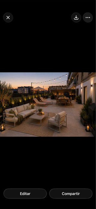 Conjunto jardín JYSK VONGE 5 plazas
