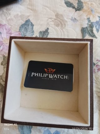 Scatola porta orologio in legno Philip Watch