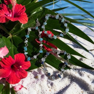 3 Pulseras Piedras Verano