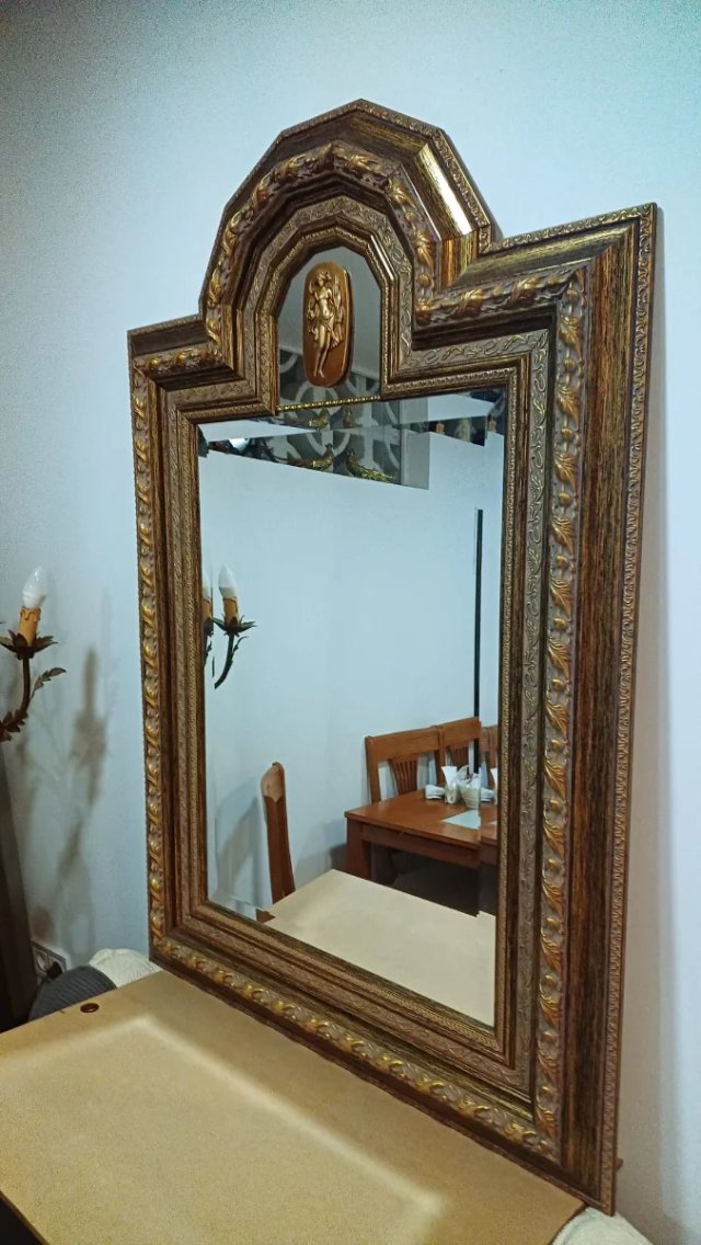 Espejo Luis XVI y Regencia Dorado