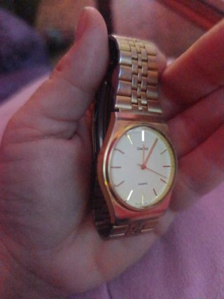 Reloj Casio Dorado Vintage