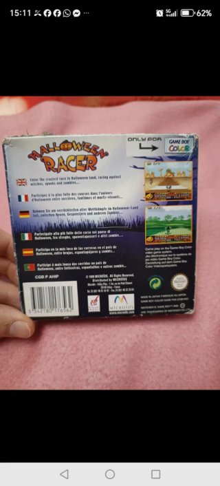 Halloween Racer - Game Boy Color