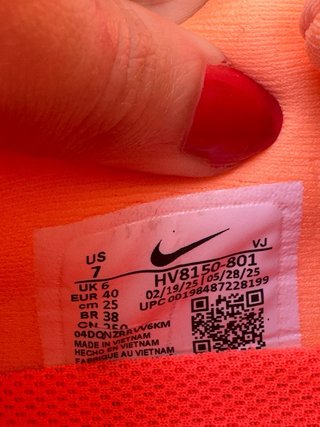 Nike Vomero Plus orange pulse/black-hot lava