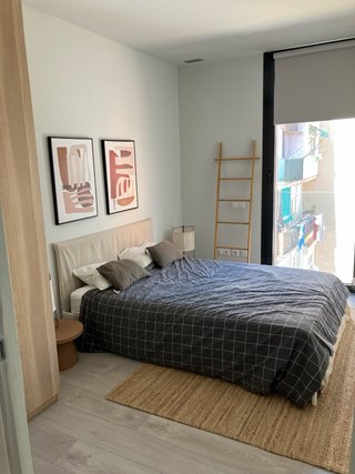 Cama Ikea 160x 200cm con colchón y cabecero