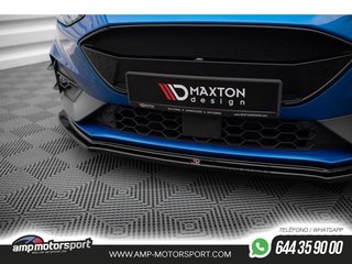 SPOILER / LIP DELANTERO V4 PARA FORD FOCUS MK4 ST / ST-LINE 2018-2021