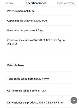 Robot Aspirador Blanco Xiaomi