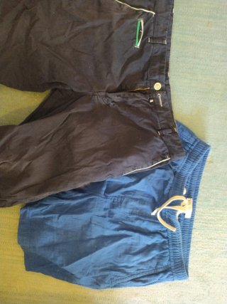 2 Pantalones Cortos Hombre Talla L