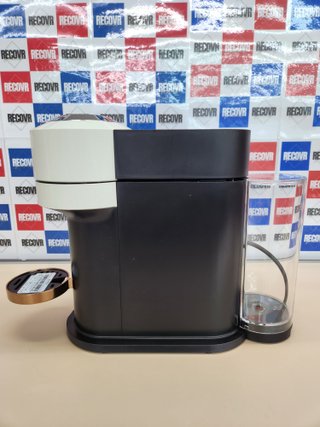 Cafetera Automática de Cápsulas con Sistema de Preparación con un Solo Toque, ENV120.W, Blanco Nespresso Vertuo Next Máquina de Café y Espresso con WIFI y Bluetooth Integrados