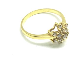 E1190399-0 ANILLO ORO 18K CON DIAMANTE