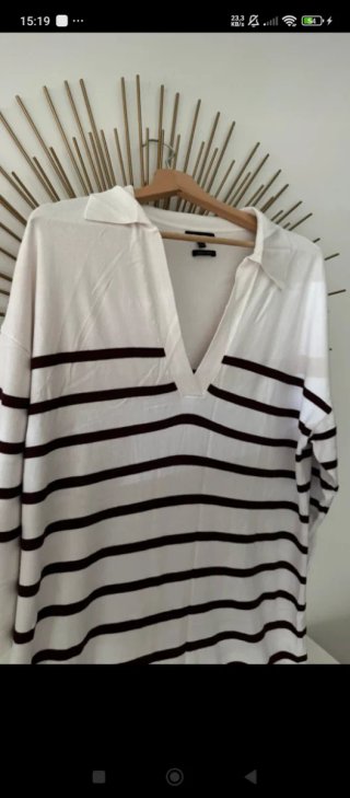 Vestido rayas Massimo Dutti Talla M