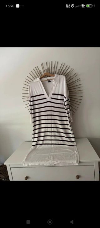 Vestido rayas Massimo Dutti Talla M