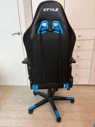 Silla Gaming Xtyle Negra y Azul