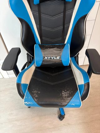Silla Gaming Xtyle Negra y Azul