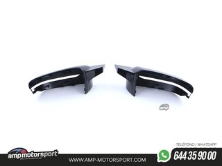 CARCASAS DE ESPEJOS PARA BMW SERIE 8 G14/G15/G16 LOOK M NEGRO BRILLO