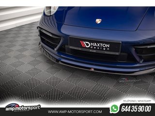 SPOILER / LIP DELANTERO V2 PARA PORSCHE 911 CARRERA / S AERO / GTSS 992 2019-
