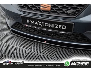 SPOILER / LIP DELANTERO V2 PARA SEAT LEON 5F FR / CUPRA 2017-2020