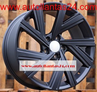 8815 JUEGO DE 4 LLANTAS VW BLACK r787516