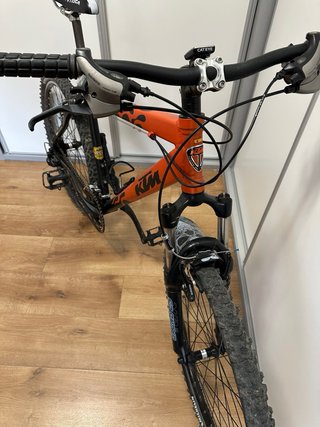 Bicicleta KTM Montaña Naranja