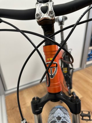 Bicicleta KTM Montaña Naranja